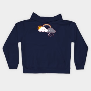 Grumpy Cloud Kids Hoodie